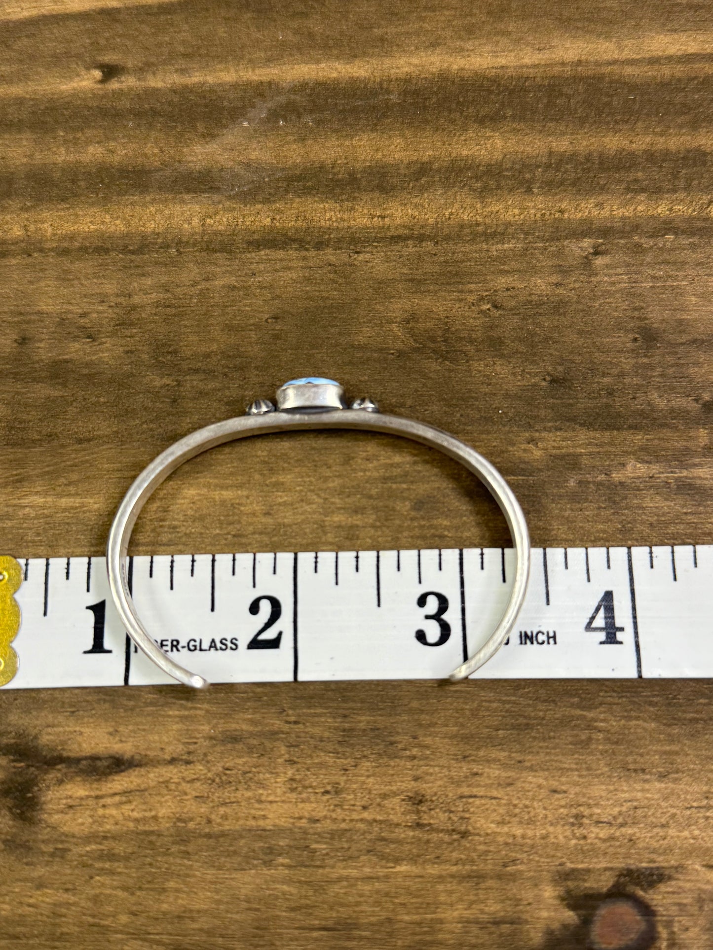 Golden Hills Turquoise Cuff-Native Made by June Delgarito