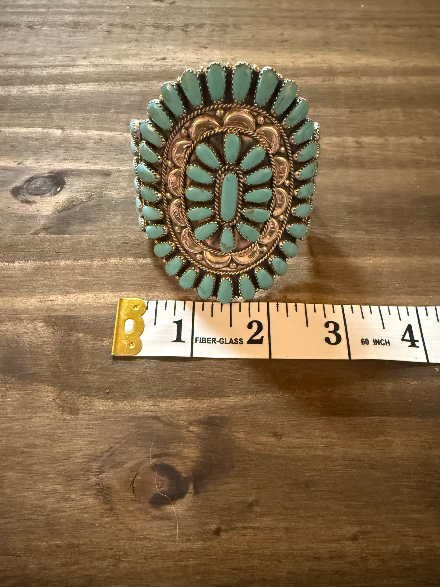 Turquoise Cuff-Native Made by Tamara Benally