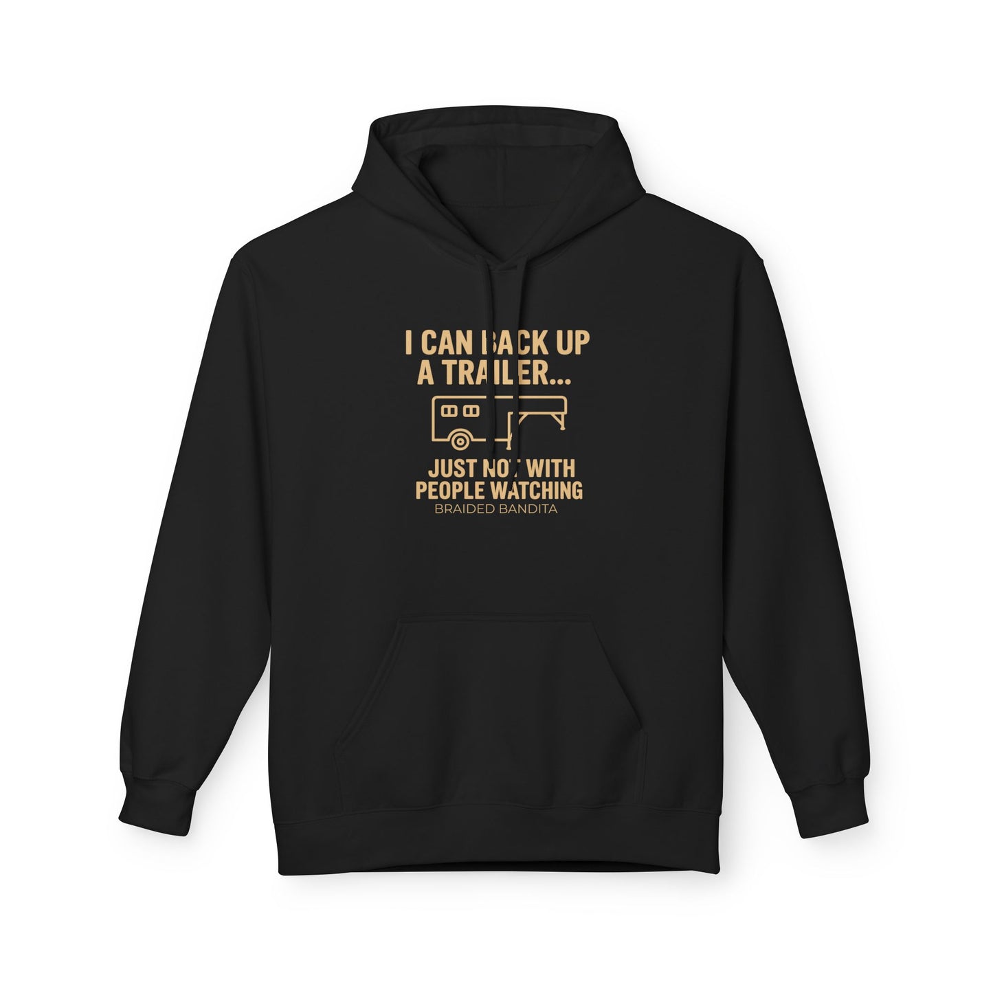 I Can Back Up a Trailer--Western Graphic Hoodie