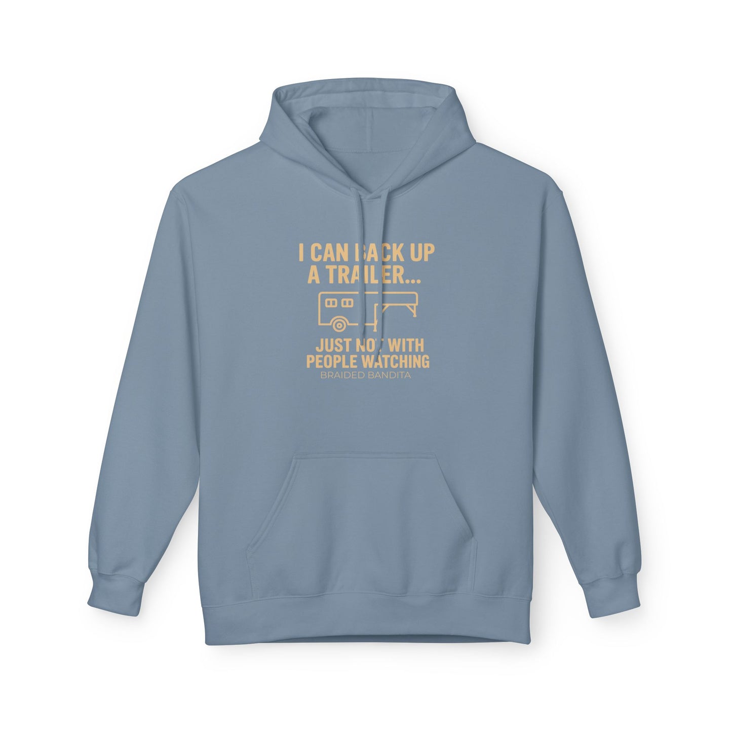I Can Back Up a Trailer--Western Graphic Hoodie