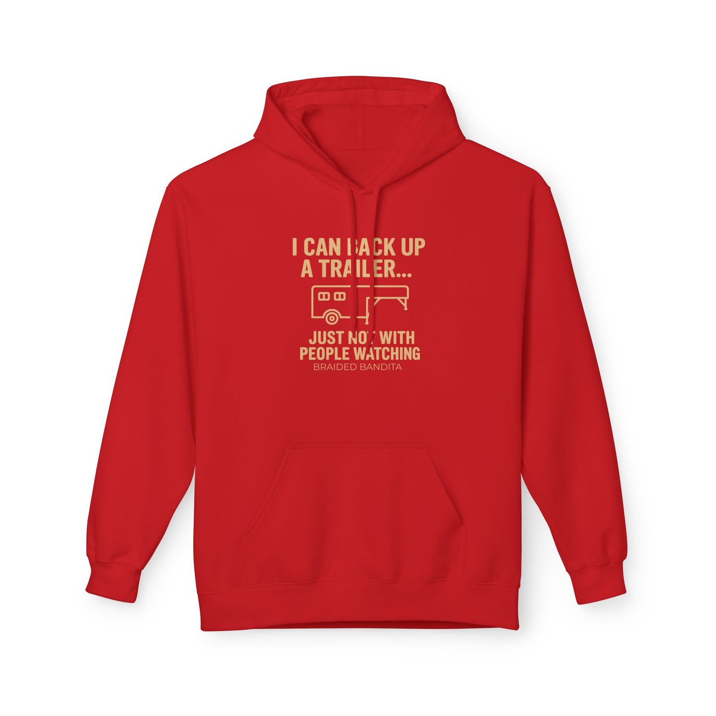I Can Back Up a Trailer--Western Graphic Hoodie