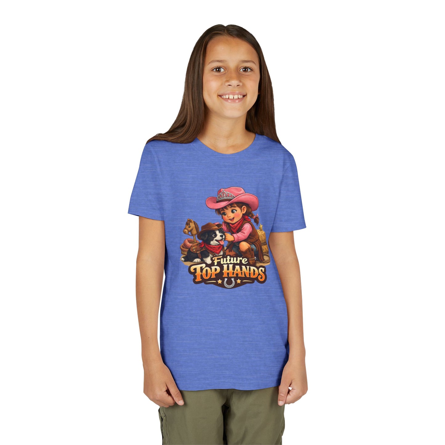 "Future Top Hands" Cute Cowgirl Youth Shirt