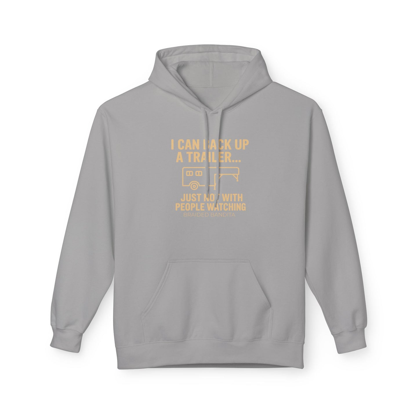 I Can Back Up a Trailer--Western Graphic Hoodie