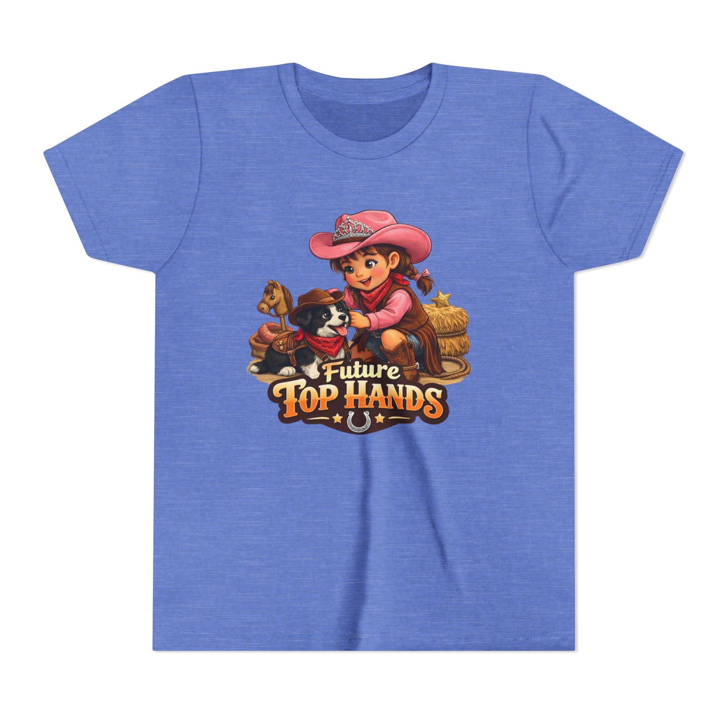 "Future Top Hands" Cute Cowgirl Youth Shirt