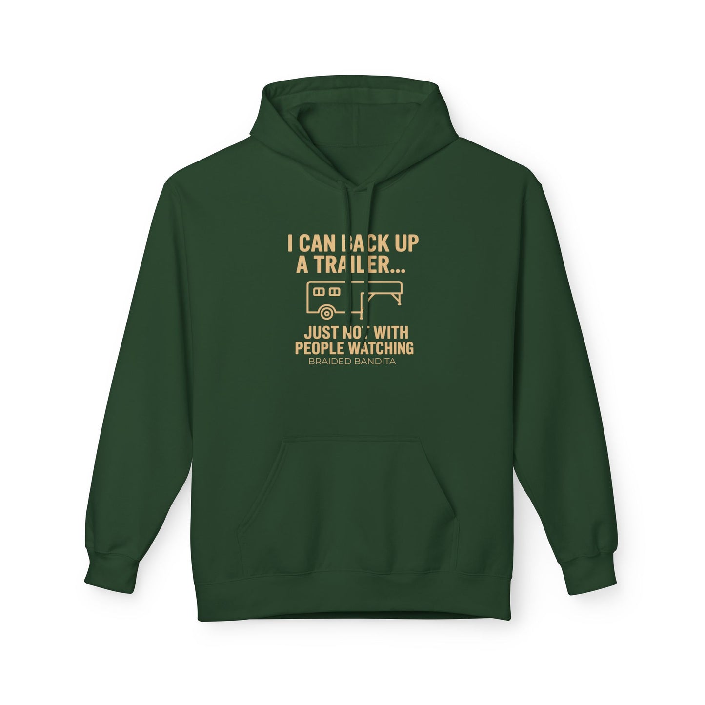 I Can Back Up a Trailer--Western Graphic Hoodie