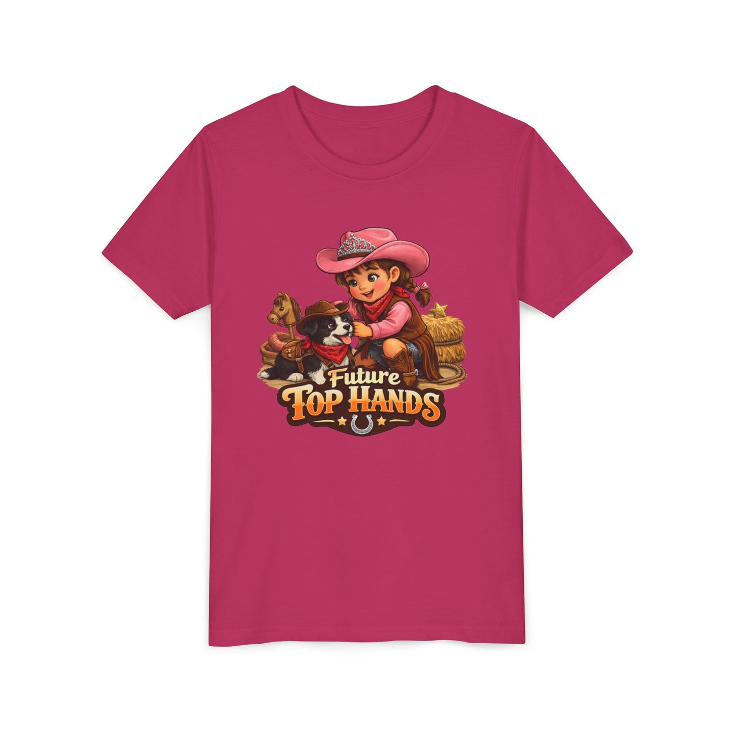 "Future Top Hands" Cute Cowgirl Youth Shirt