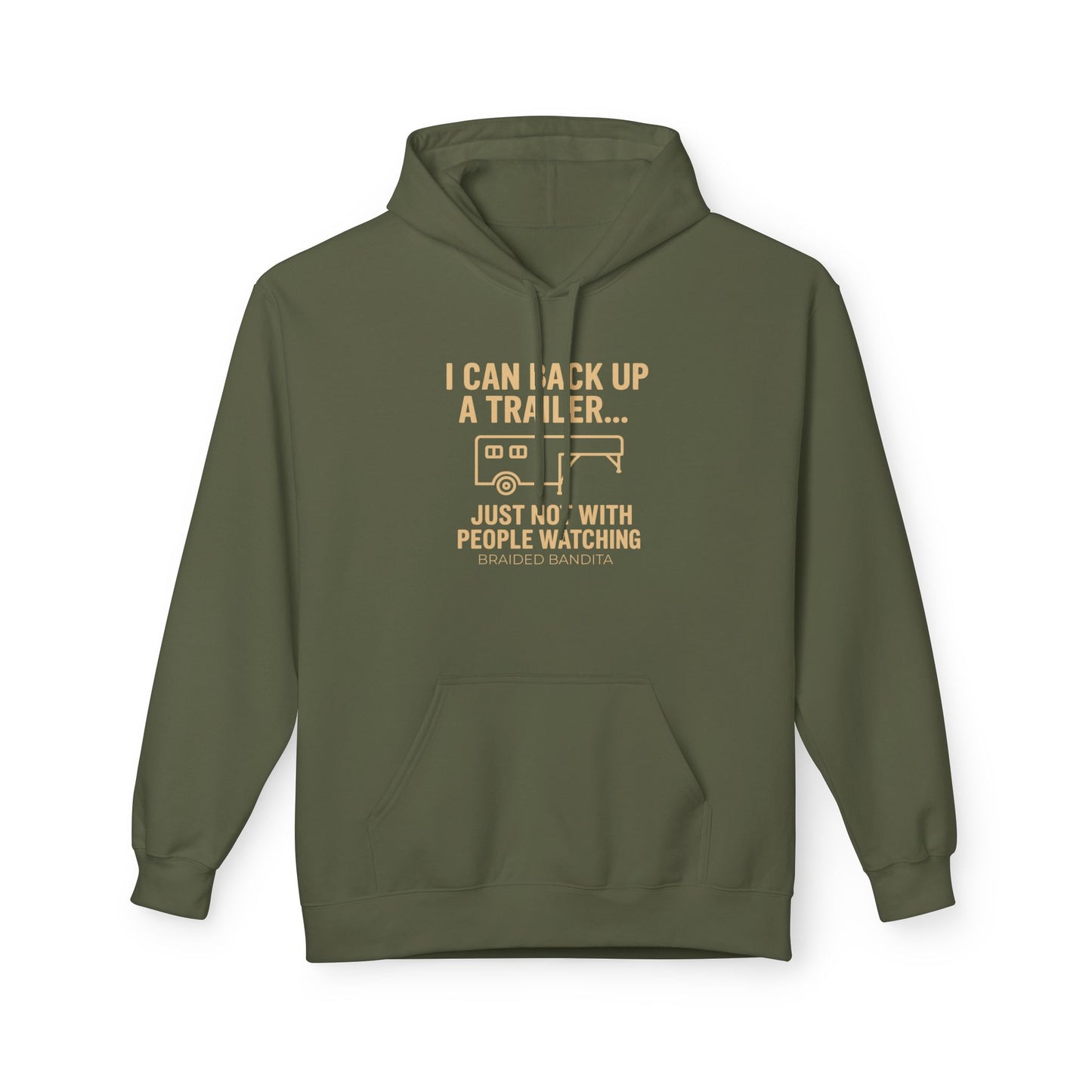 I Can Back Up a Trailer--Western Graphic Hoodie