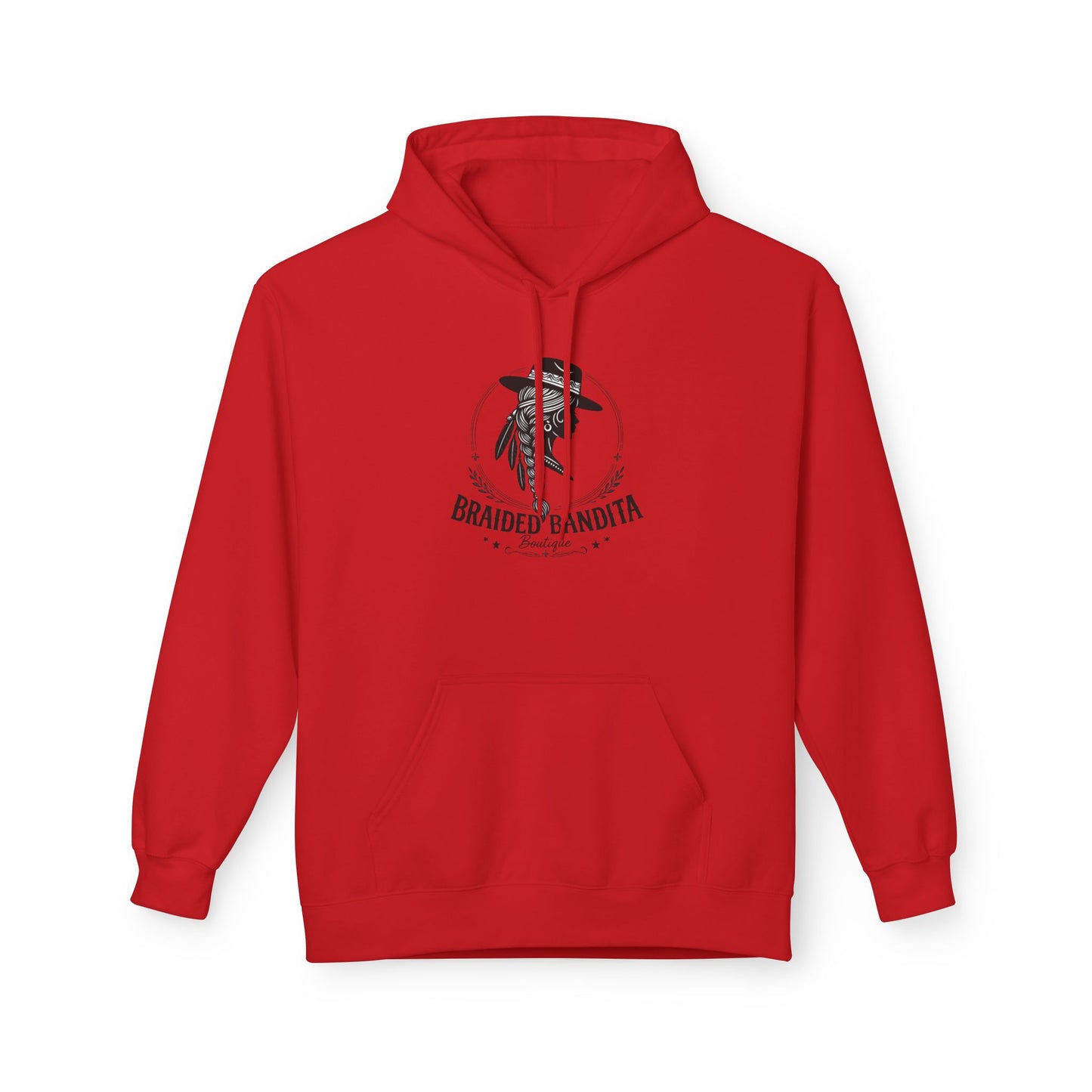 Braided Bandita Hoodie — Boho Cowgirl Graphic Pullover
