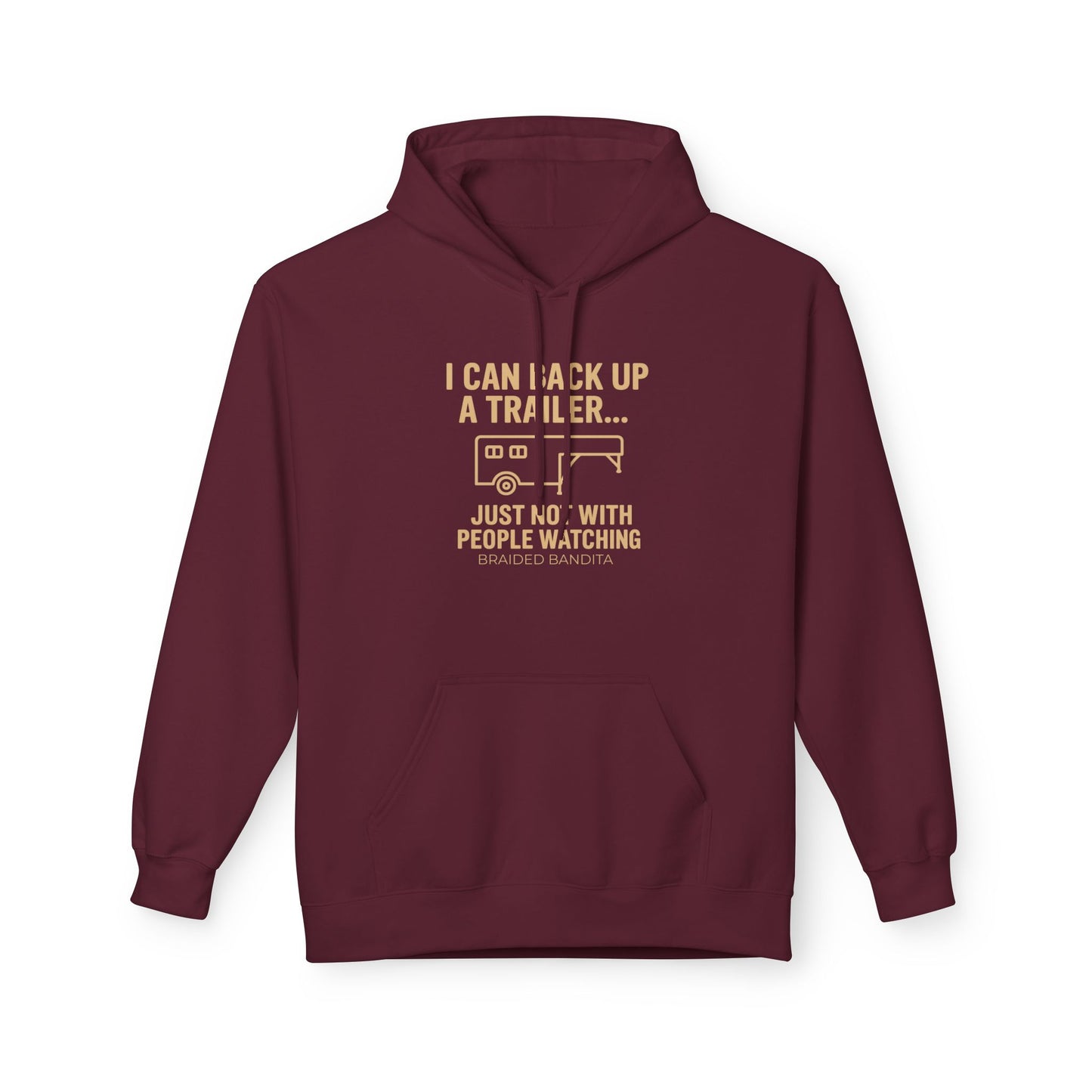 I Can Back Up a Trailer--Western Graphic Hoodie