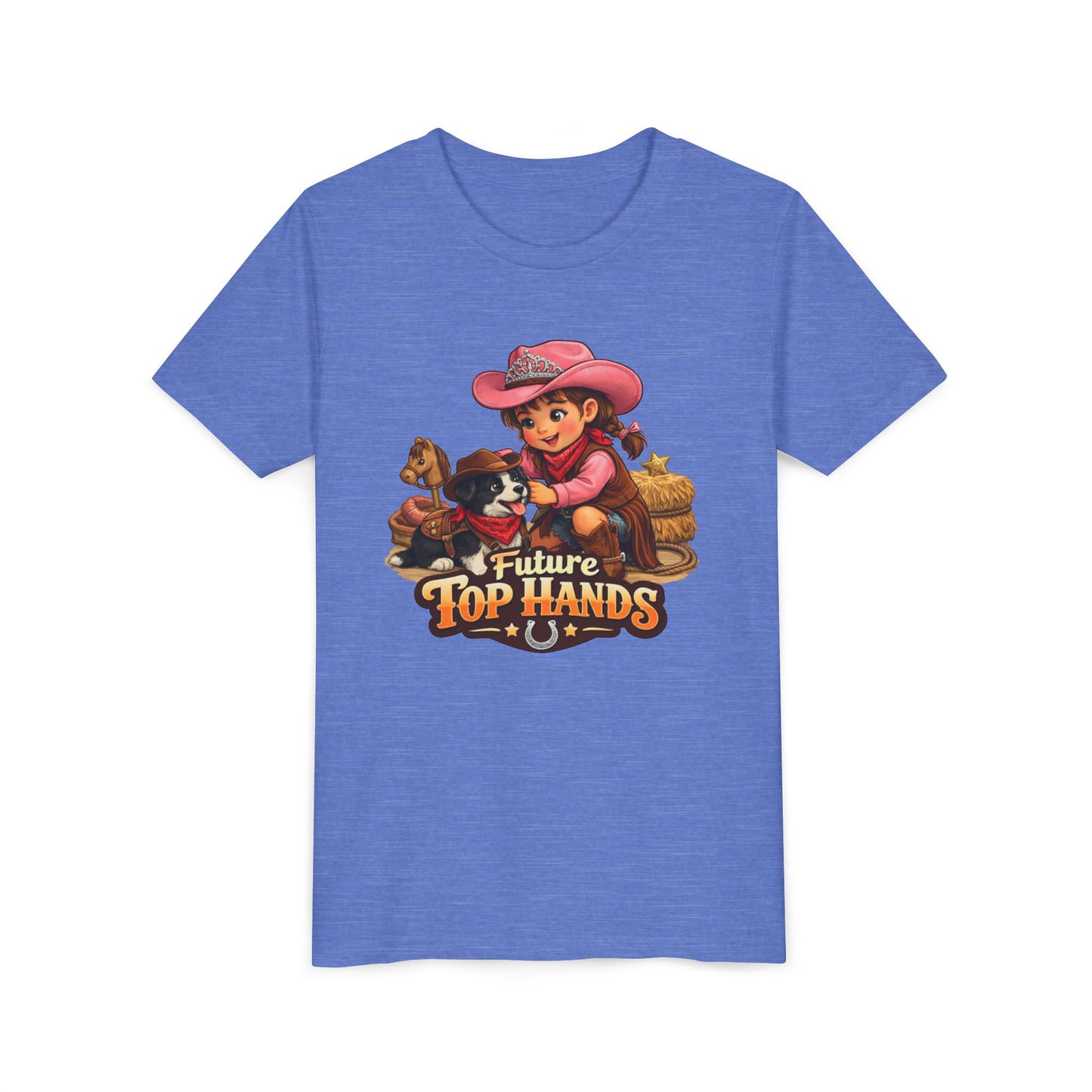 "Future Top Hands" Cute Cowgirl Youth Shirt