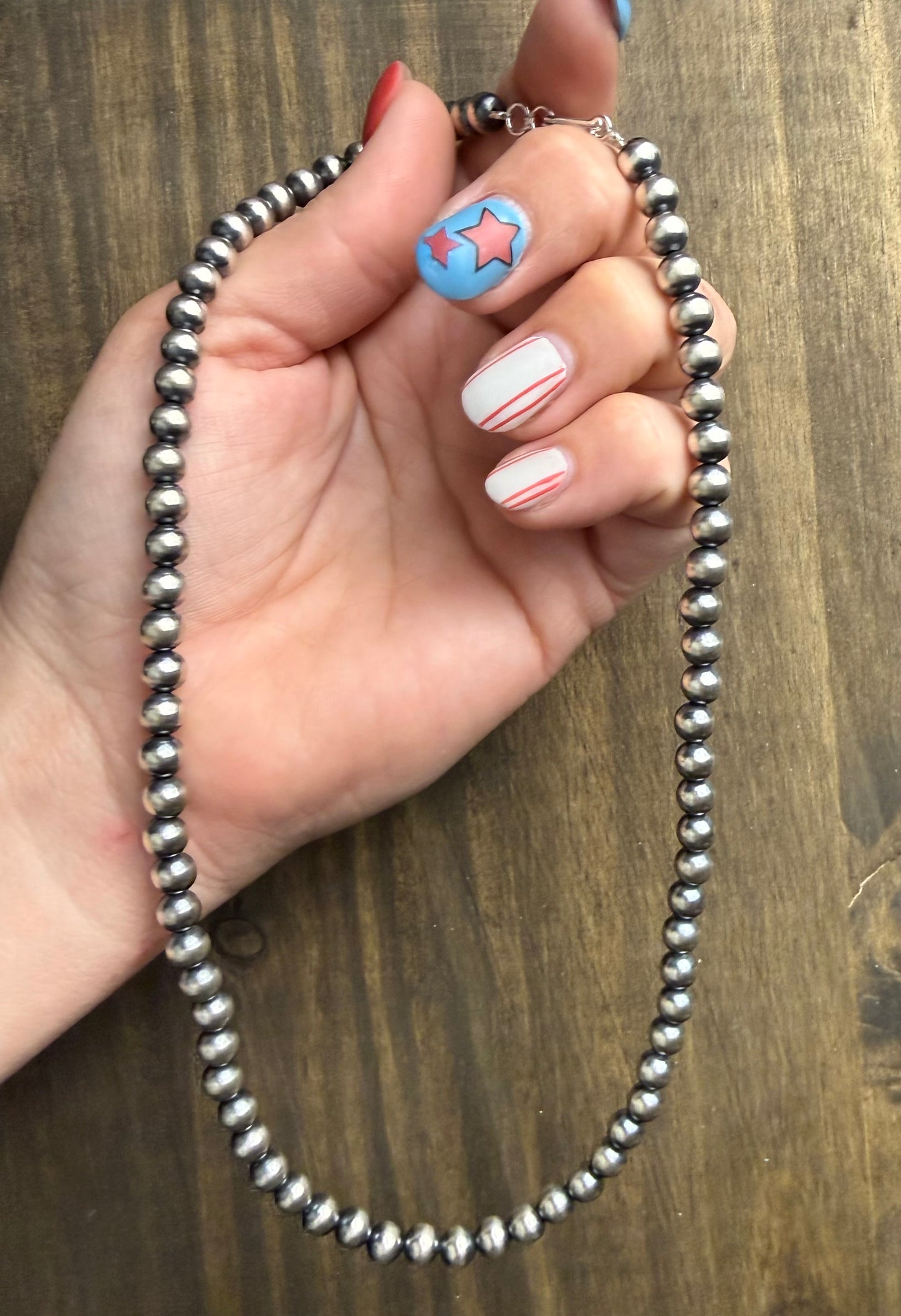 Navajo Pearls-Native Strung Machine Made