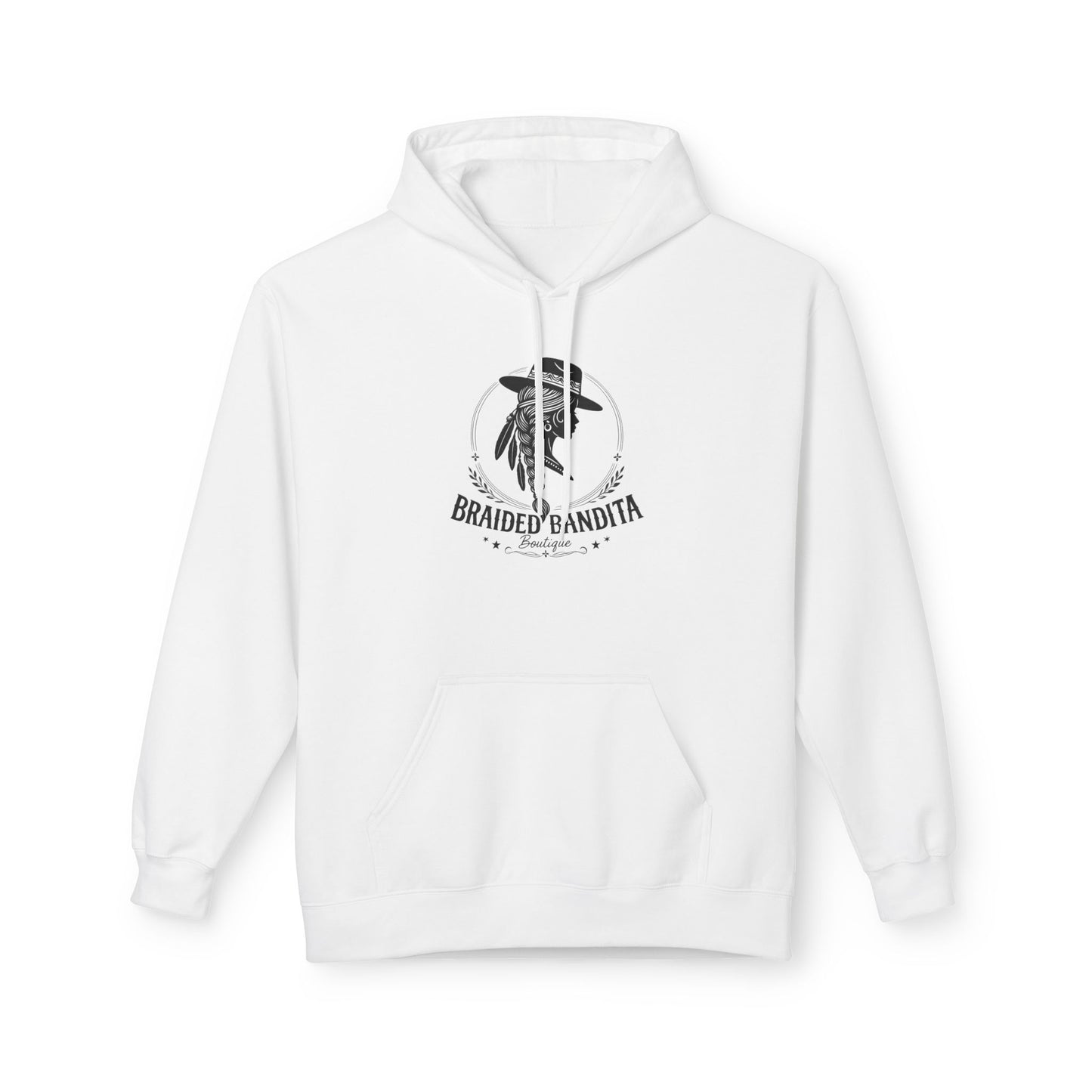 Braided Bandita Hoodie — Boho Cowgirl Graphic Pullover