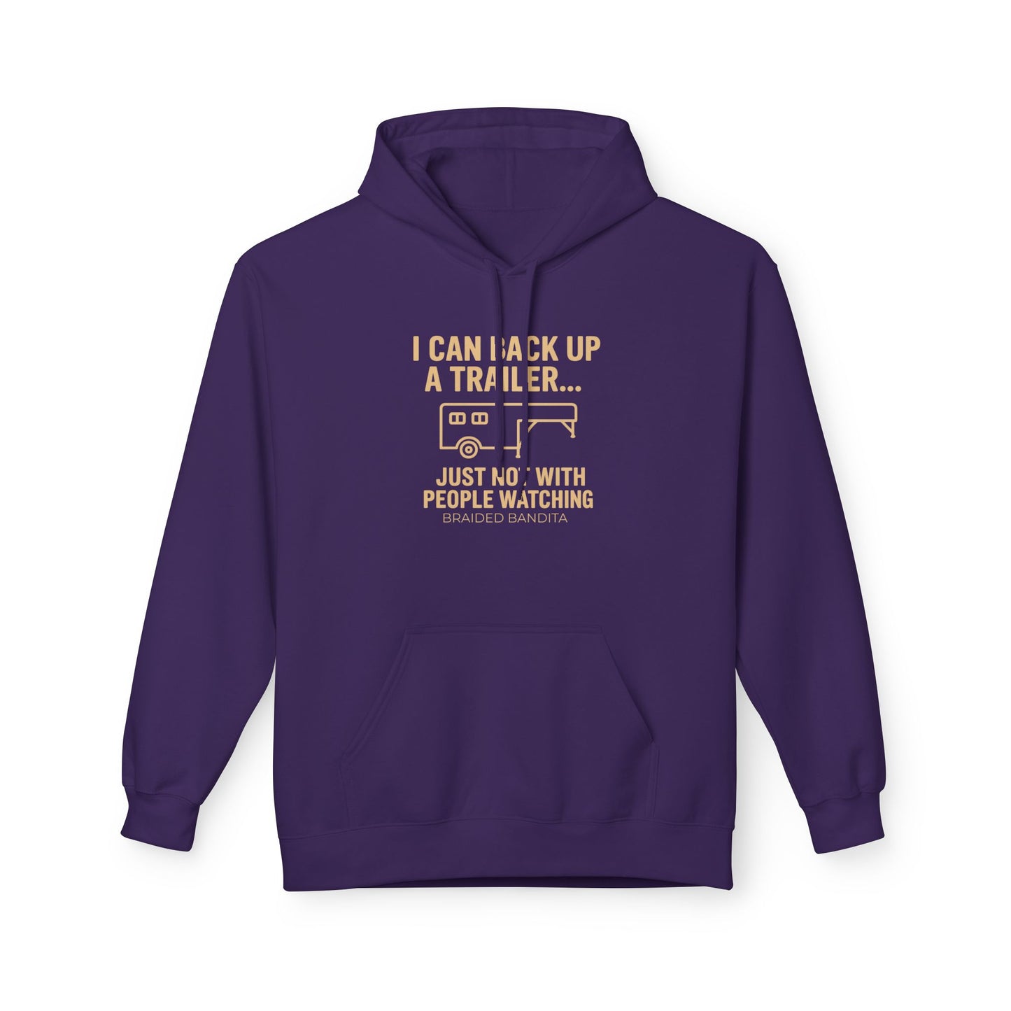 I Can Back Up a Trailer--Western Graphic Hoodie