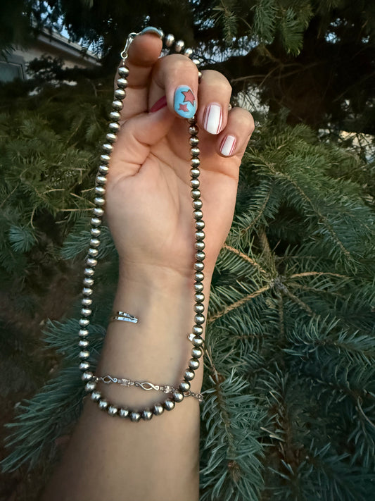 Navajo Pearls-Native Strung Machine Made