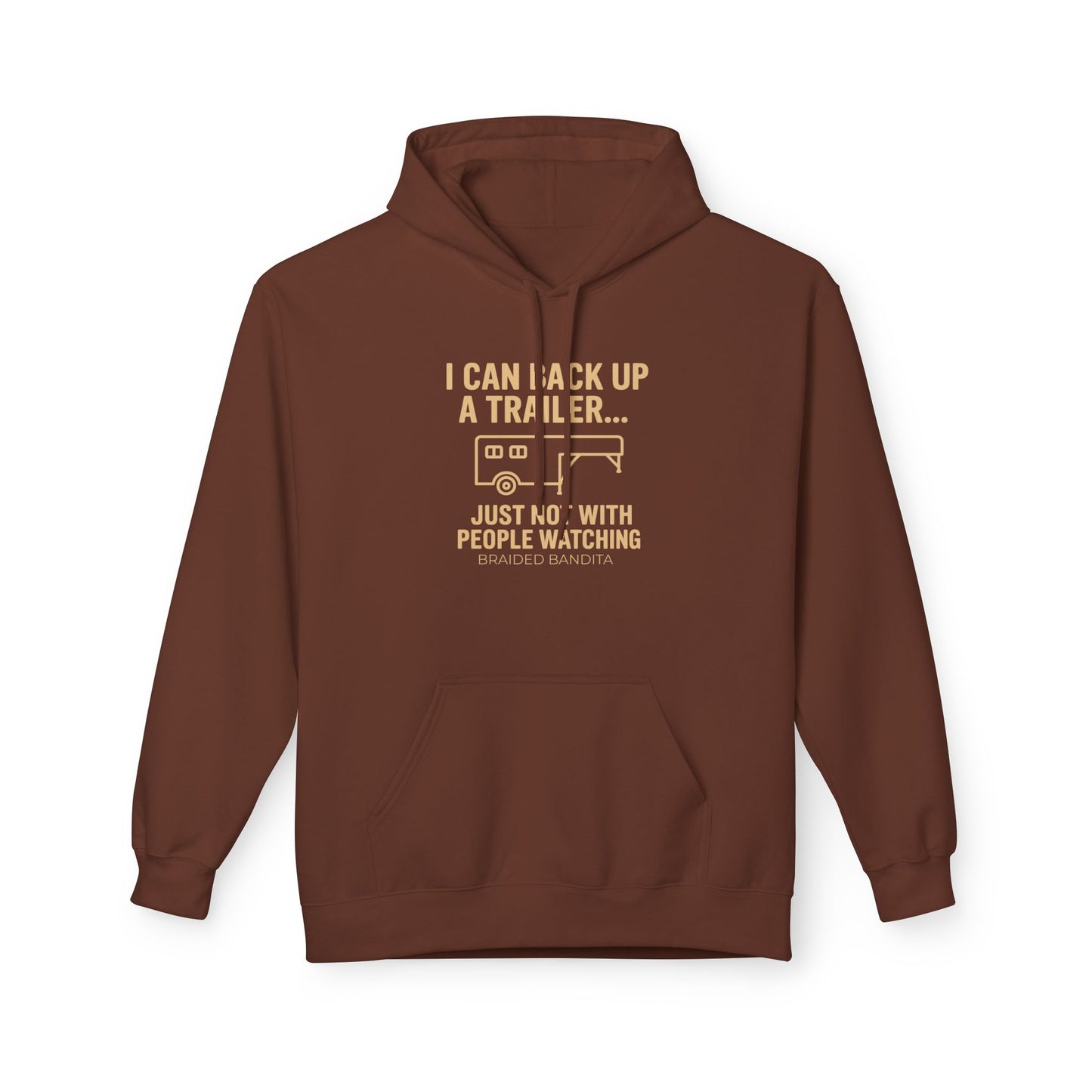 I Can Back Up a Trailer--Western Graphic Hoodie