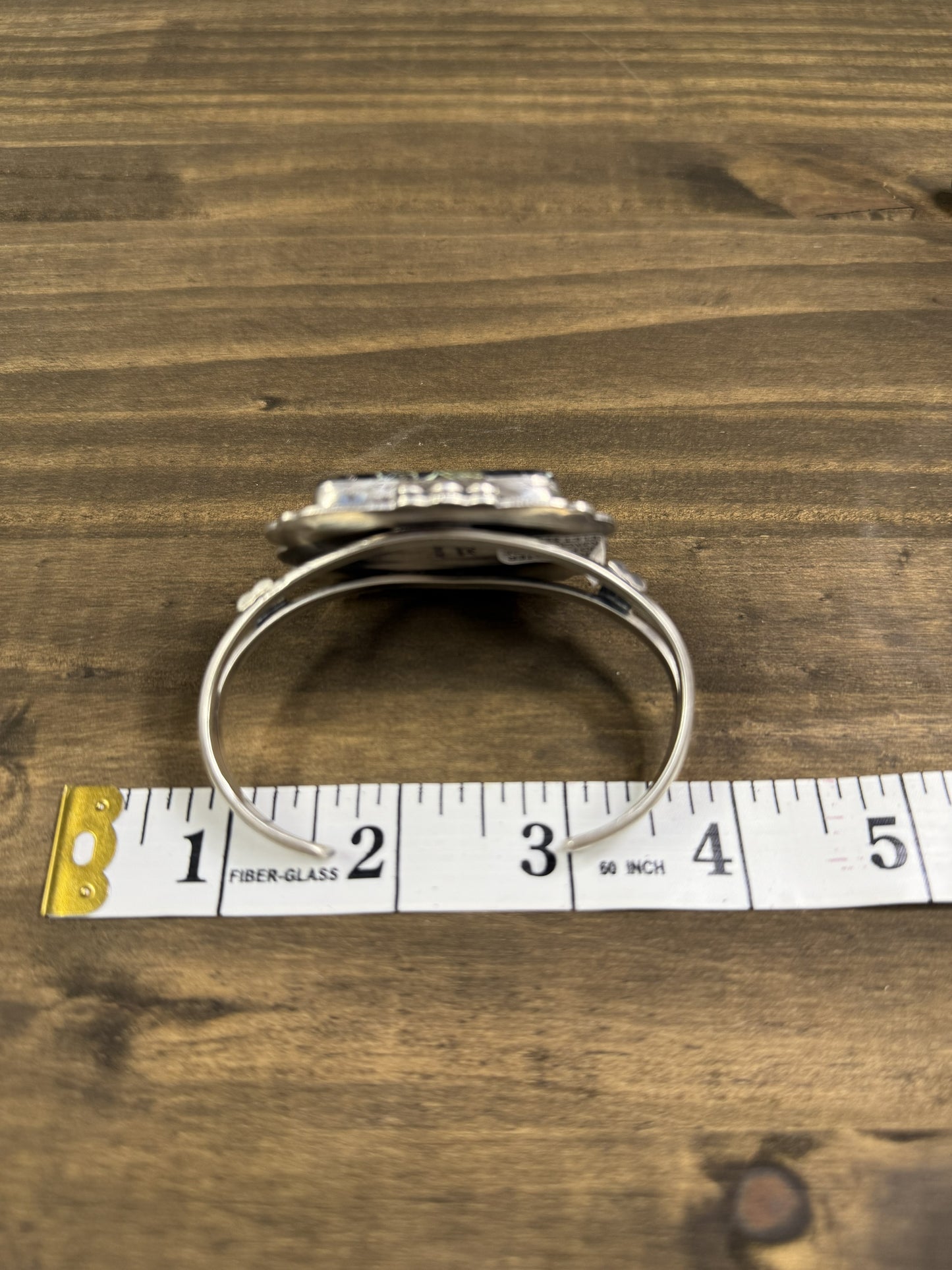 Blackjack Turquoise Cuff-Navajo Made