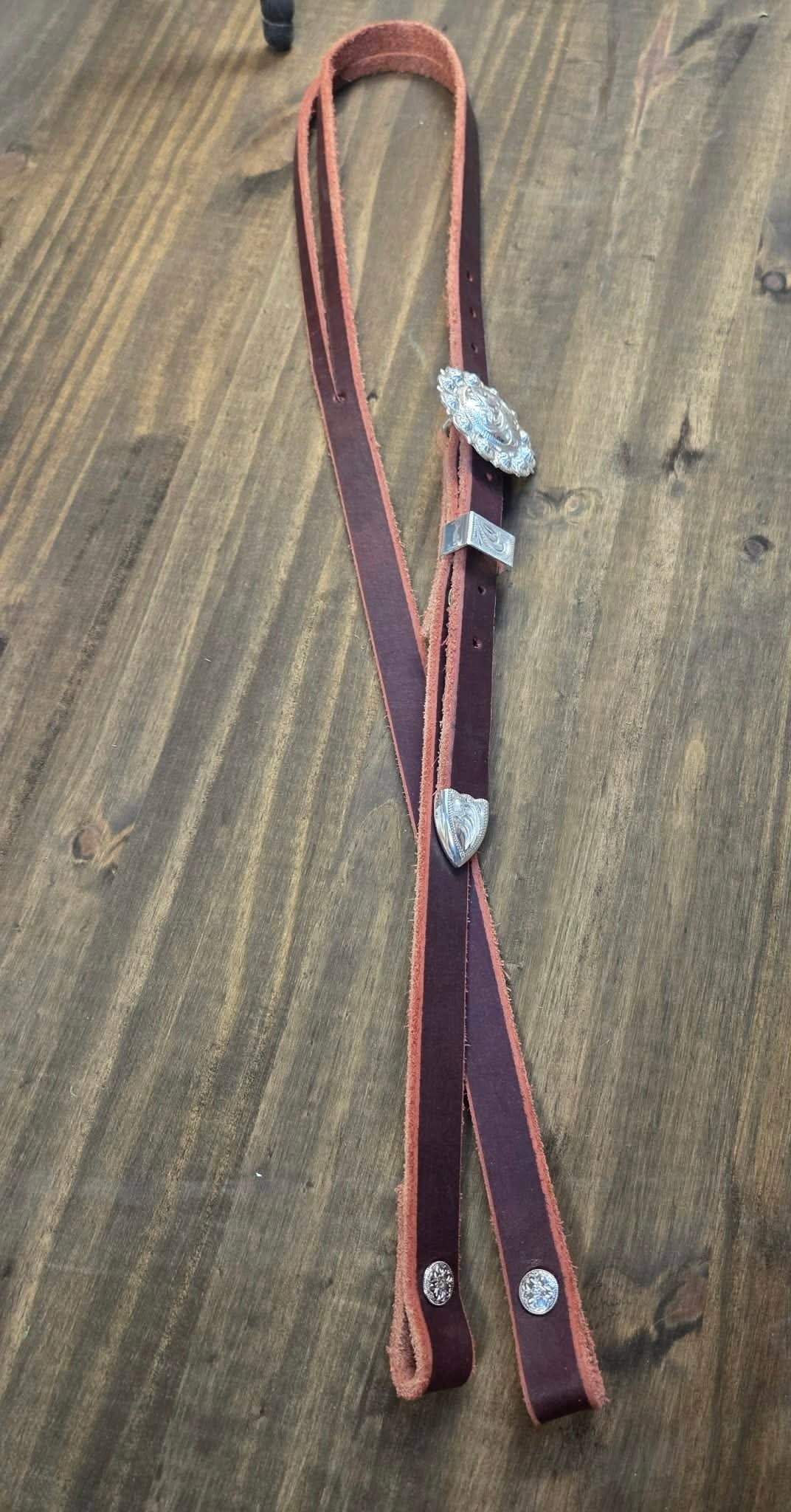 Split Ear Headstall: Latigo Leather