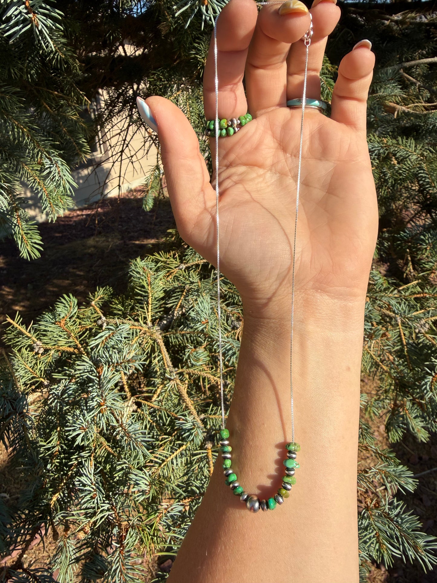Lucinda Sarto Sonoran Gold Turquoise Necklace