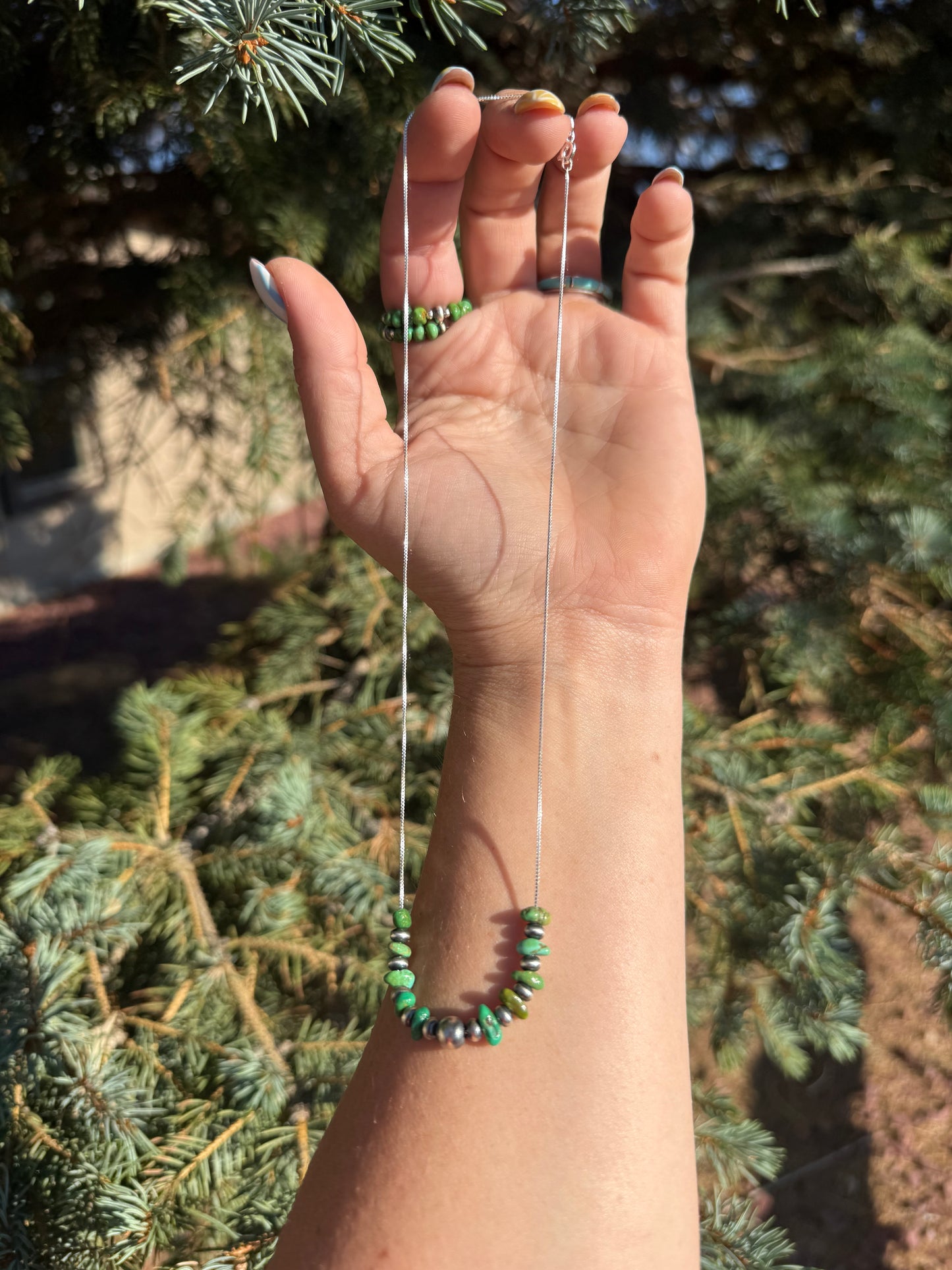 Lucinda Sarto Sonoran Gold Turquoise Necklace