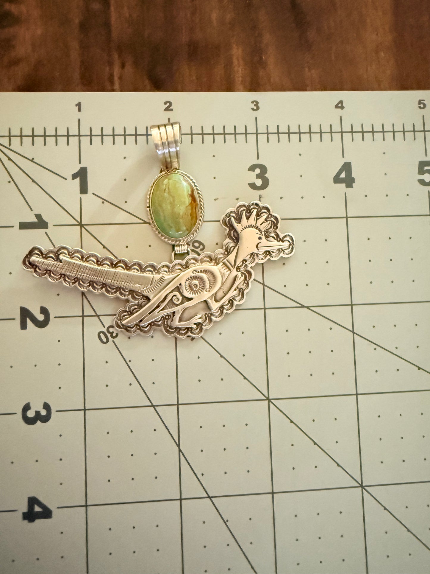 Roadrunner Pendant-Royston Turquoise-Native Made