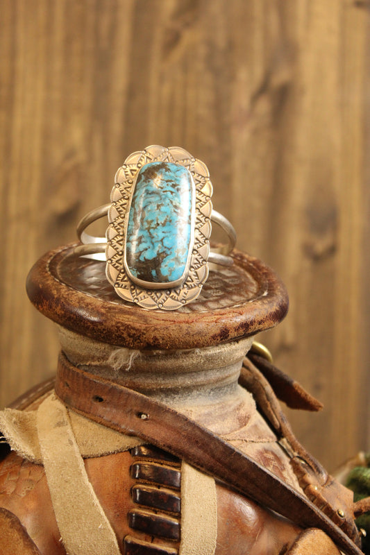 Turquoise Cuff- Native Made by Tawnie Willie