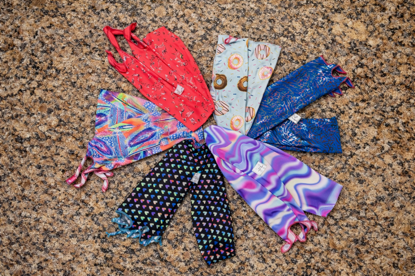 Braided Bandita Tailbags --Lycra/Spandex